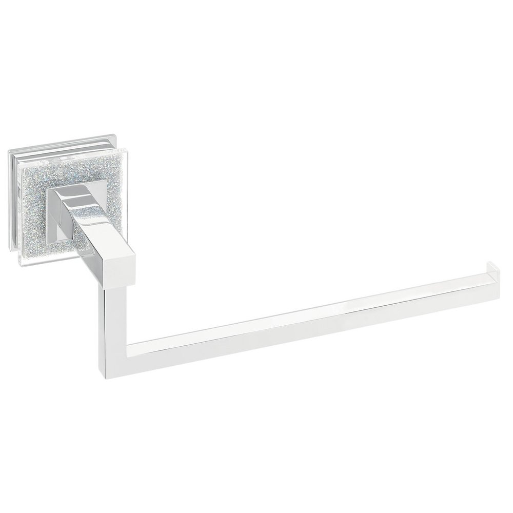 Ruvati RVA5005 Valencia Towel Ring Luxury Bathroom Accessory - Swarovski Crystal and Chrome