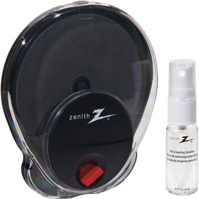 AmerTac - Zenith CD1001DVDCLR Radial Disc Cleaning System