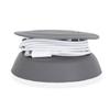 Budley - Tangle-Free Earphone/Earbud Case Compact Storage System, Silicone (Gray, Set of 1) view 1