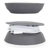 Budley - Tangle-Free Earphone/Earbud Case Compact Storage System, Silicone (Gray, Set of 1) view 4