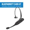 BlueParrott C400-XT Mono Bluetooth Wireless Headphones 96% Noise Canceling Trucker Headset with Mic, Convertible Over Head to Behind Neck Style with 300 ft. Wireless Range, 24 hrs. Talk Time, Black view 2