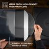 Big Fudge 12" Vinyl Record Sleeves - Outer Sleeves 50 Pack -Crystal Clear High-Density Polypropylene Vinyl Covers - Accessories Protect LP Albums from Dust, Dirt & Scratches view 4