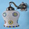 Lalhaveli Glass Crafted Retro Wall Light Exterior Christmas Decorative Wall Lamp Lights Lampshade 10 X 9 Inches view 1
