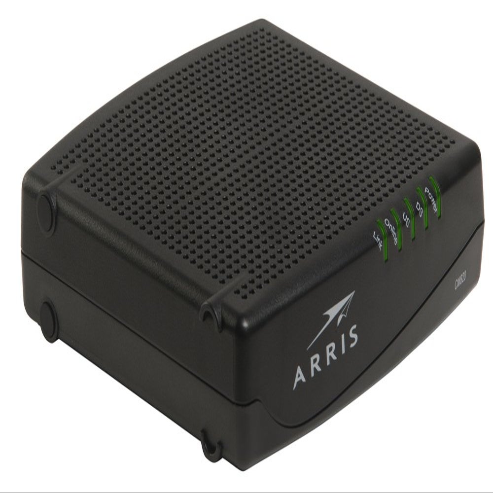 Arris CM820A Cable Modem DOCSIS 3.0 (Latest Version - 1 Step Activation)