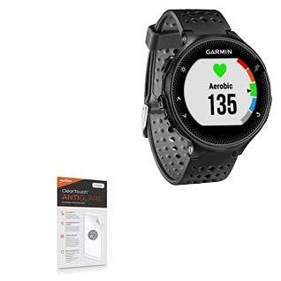 BoxWave Screen Protector Compatible with Garmin Forerunner 235 - ClearTouch Anti-Glare (2-Pack), Anti-Fingerprint Matte Film Skin for Garmin Forerunner 235