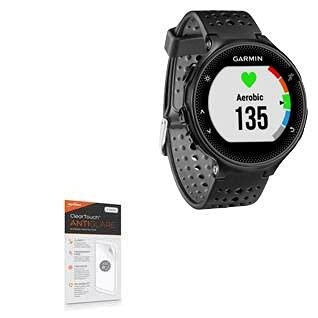 BoxWave Screen Protector Compatible with Garmin Forerunner 235 - ClearTouch Anti-Glare (2-Pack), Anti-Fingerprint Matte Film Skin for Garmin Forerunner 235