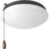 Progress Lighting AirPro 10.5" Ceiling Fan Light Kit, Graphite view 1