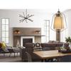 Astra Collection 8-Light Mid-Century Modern Chandelier Light Antique Bronze view 4