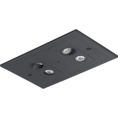 Progress Lighting PECEM-31-SD Waystar Emergency, Black