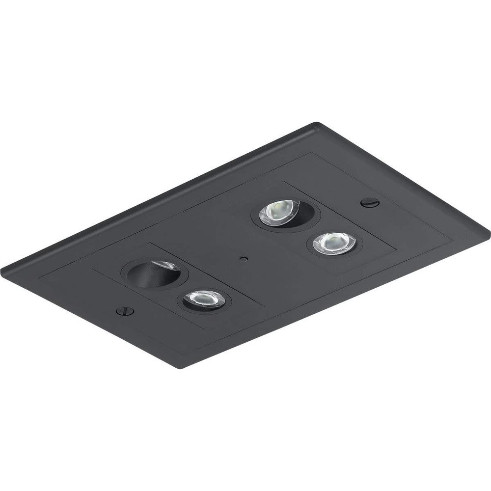 Progress Lighting PECEM-31-SD Waystar Emergency, Black