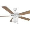 AirPro Collection One-Light Ceiling Fan Light view 4