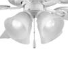 Progress Lighting AirPro 15" 4-Light Ceiling Fan Light Kit, White view 1