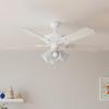 Progress Lighting AirPro 15" 4-Light Ceiling Fan Light Kit, White view 2