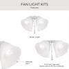 Progress Lighting AirPro 15" 4-Light Ceiling Fan Light Kit, White view 3