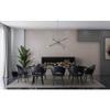 Progress Lighting Astra Collection 6-Light Mid-Century Modern Chandelier Light Brushed Nickel view 3