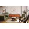 Progress Lighting Astra Collection 6-Light Mid-Century Modern Chandelier Light Brushed Nickel view 4