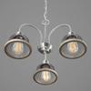 Progress Lighting P400073-009 Tilley Three-Light Chandelier, Brushed Nickel view 4