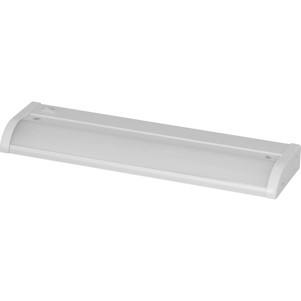 Progress Lighting Hide-a-Lite V 12" LED Undercabinet Light, White