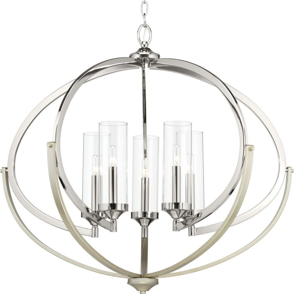 Progress Lighting Evoke Collection Five-Light Chandelier