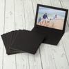 Neil Enteprises Inc. 6" x 4" Timeless Black Photo Folders - Pack of 100 view 4