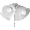 Progress Lighting AirPro 13.6" 4-Light Ceiling Fan Light Kit, White view 1