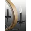 Fontayne Collection 6-Light Farmhouse Chandelier Light Antique Bronze view 4