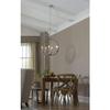 Fontayne Collection 6-Light Farmhouse Chandelier Light Brushed Nickel view 2
