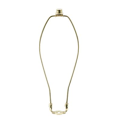 uxcell Lamp Harp Finial Holder Set 12 Inch Polished Brass for Table and Floor Lamps