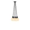 Hangout Lighting Modern Black Chandelier. Modern Black w/Modern Black 5 Pendant Chandelier view 1