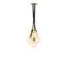 Hangout Lighting Antique Brass Light Fixture. Modern Black w/Modern Antique 5 Pendant Chandelier view 1