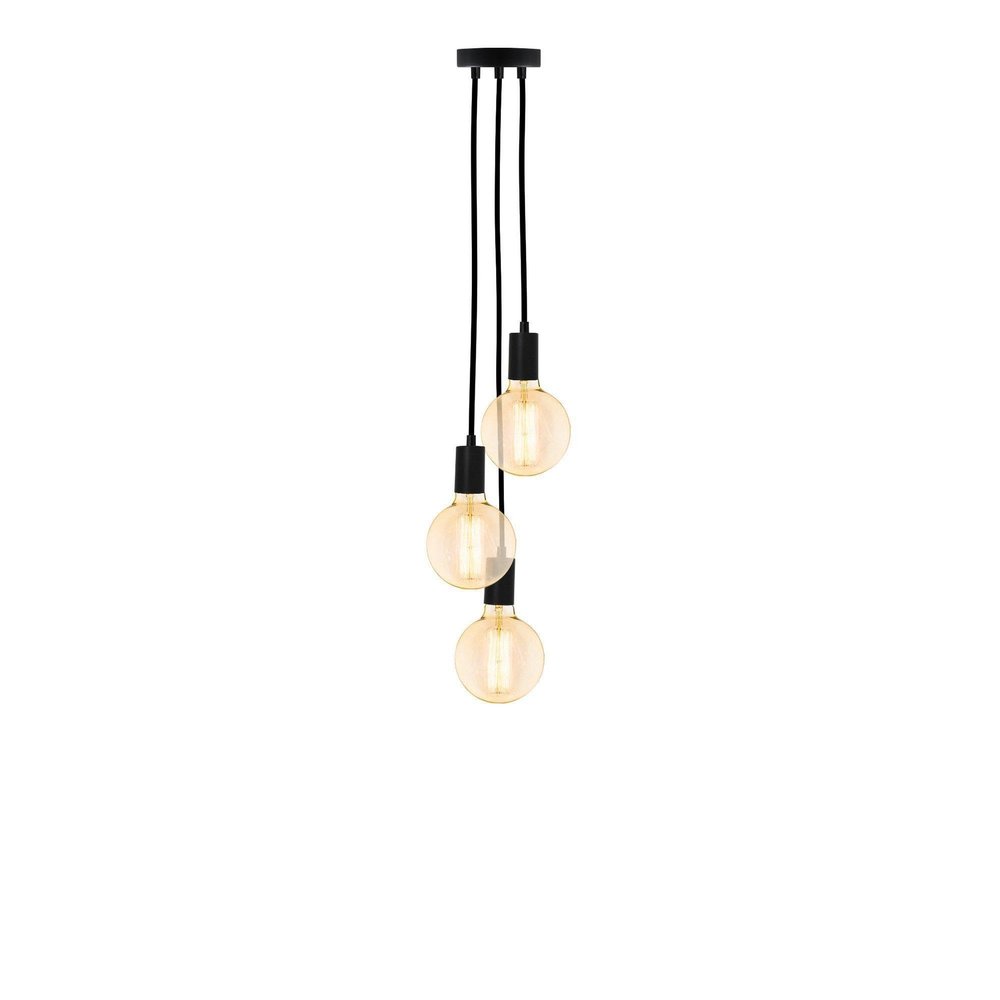 Hangout Lighting Modern Black Chandelier. Modern Black w/Modern Black 3 Pendant Chandelier