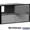 Salsbury Industries 2204 Aluminum Mailbox, 4 Doors, Rack Ladder System, Aluminum with Black Trim view 4
