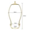 uxcell Lamp Harp Holder 8 Inch Brass for Table and Floor Lamps 2Pcs view 2