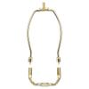 uxcell Lamp Harp Holder 8 Inch Brass for Table and Floor Lamps 2Pcs view 3