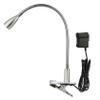 Meanyee Touch Switch Stepless Dimmable Flexible Clip On Desk Lamp/Clip on Lights Dimming Clamp Table Lamp/Clamp on Lights for Reading/Working/Study/Bedside/Bedroom/Book Lights(Warm White3000-3200K) view 2