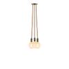 Industrial Hanging Light Fixture. Industrial Rust w/Vintage Antique 5 Pendant Chandelier view 1