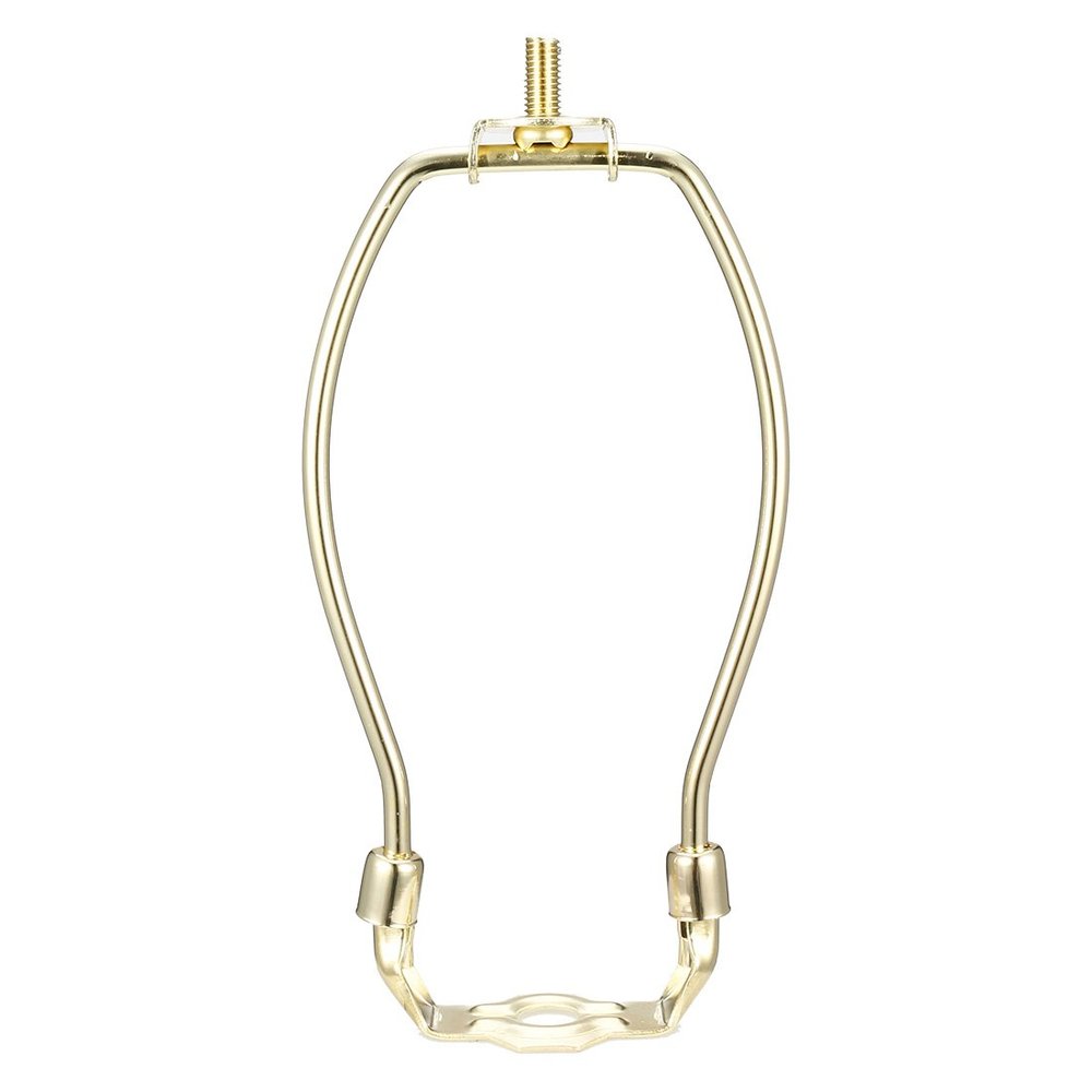 uxcell Lamp Harp Holder 6 Inch Brass for Table and Floor Lamps