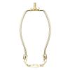 uxcell Lamp Harp Holder 6 Inch Brass for Table and Floor Lamps view 1