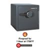 SentrySafe Black Fireproof Safe with Digital Push Button Keypad, Home Safe For Money, Documents, and other Valuables, 1.23 Cubic Feet, SF123ES view 2