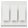 Lutron Caseta Smart Lighting Triple Pedestal for Pico Remotes, L-PED3-WH, White view 1