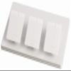 Lutron Caseta Smart Lighting Triple Pedestal for Pico Remotes, L-PED3-WH, White view 2