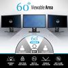Privacy Screen Filter and Anti Glare for 25 Inches Desktop Computer Widescreen Monitor with Aspect Ratio 16:09 Please Check Dimension Carefully view 2