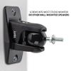 Jumbl SINSB7B ProGrip Ultra Stainless Steel Speaker Wall Mount Bracket Black, Pair of 2 - Thread Size: 1/4-20 - Holds up to 8 Lbs view 3