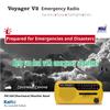 Kaito Best NOAA and SW Portable Solar/Hand Crank AM/FM, Shortwave & NOAA Weather Emergency Radio with USB Cell Phone Charger & LED Flashlight (Yellow) view 2