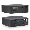 Plugable USB C Dock VESA Mount Compact with 85W Charging Thunderbolt 4/3 USB4 Compatible and Works with macOS, Windows, and ChromeOS Laptops (HDMI up to 4K@30Hz, Ethernet, 4X USB 3.0 Ports, USB-C PD) view 1