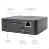 Plugable USB C Dock VESA Mount Compact with 85W Charging Thunderbolt 4/3 USB4 Compatible and Works with macOS, Windows, and ChromeOS Laptops (HDMI up to 4K@30Hz, Ethernet, 4X USB 3.0 Ports, USB-C PD) view 2