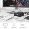 Plugable USB C Dock VESA Mount Compact with 85W Charging Thunderbolt 4/3 USB4 Compatible and Works with macOS, Windows, and ChromeOS Laptops (HDMI up to 4K@30Hz, Ethernet, 4X USB 3.0 Ports, USB-C PD) view 3