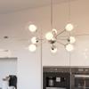 Quoizel PCSB5009C Spellbound Sputnik Pendant Ceiling Lighting, 9-Light, Xenon 360 Watts, Polished Chrome (10"H x 20"W) view 3