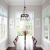 Quoizel Brockton 6-Light Grey Ash Chandelier view 2