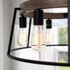 Quoizel Brockton 6-Light Grey Ash Chandelier view 4